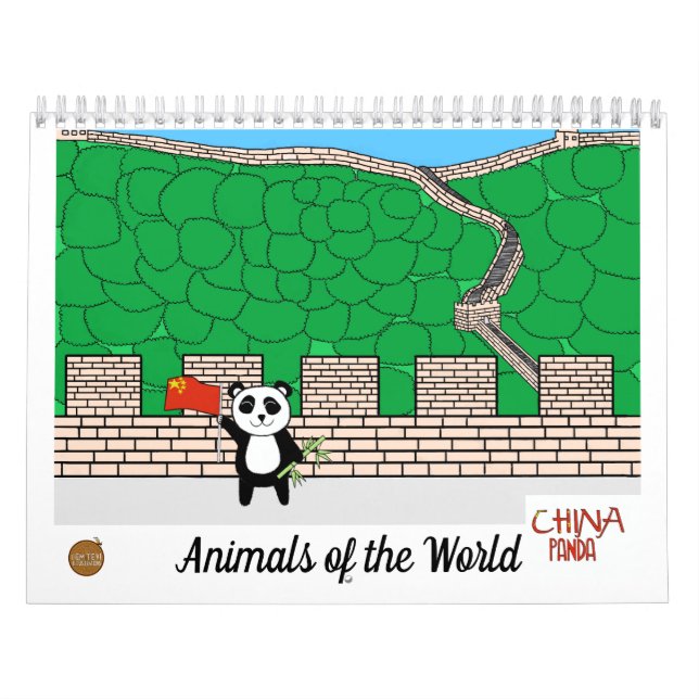 Calendário Calendar 12 Month 2026 (Capa)