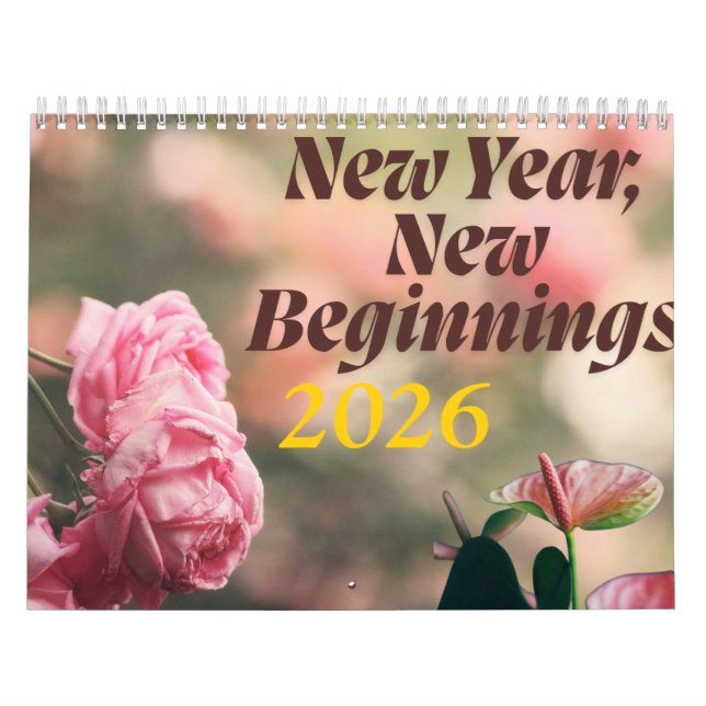 Calendário Calendar 2026 (Capa)