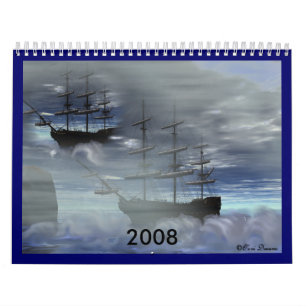 Calendário Calendar A 2008