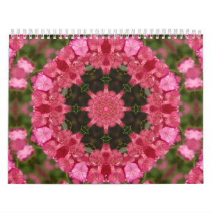 Calendário Calendar-Abstrato Art-Mandalas