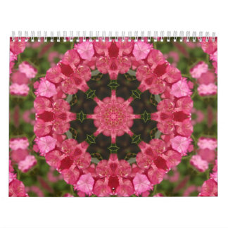 Calendário Calendar-Abstrato Art-Mandalas