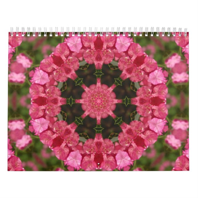 Calendário Calendar-Abstrato Art-Mandalas (Capa)