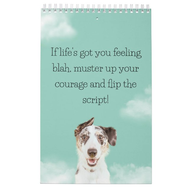 Calendário Calendar angel Egypt (Verso)