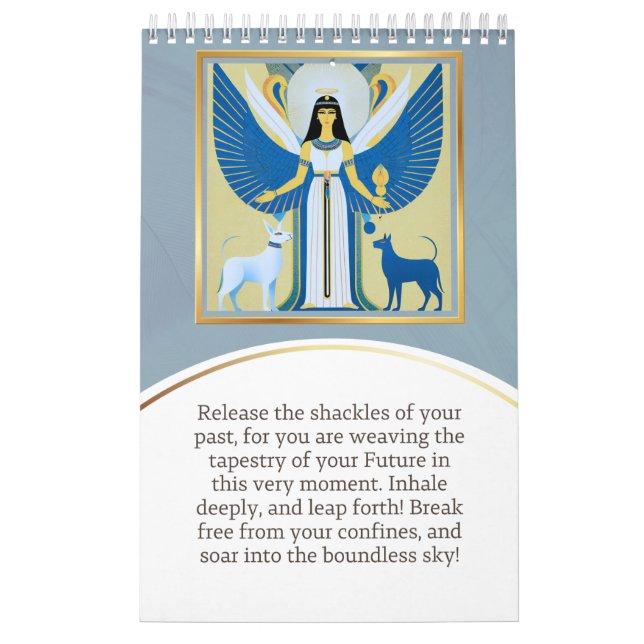 Calendário Calendar angel Egypt (Capa)