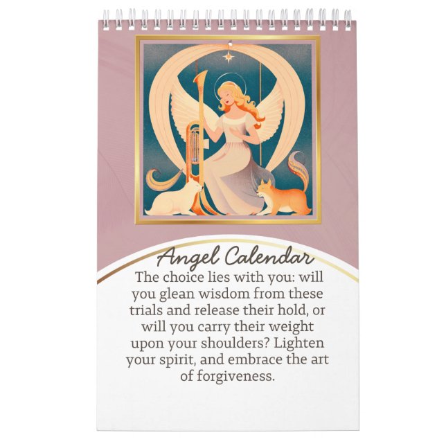Calendário Calendar angel Egypt (Capa)