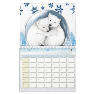 Calendário Calendar Coreano 2021