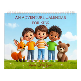 Calendário Calendar for Kids – Festive Holiday Fun