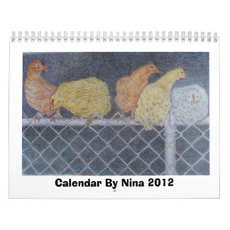 Calendário Calendar por Nina 2012