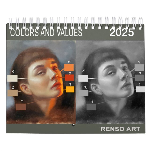 Calendario  Calendar - Renso Art 2025 (Capa)