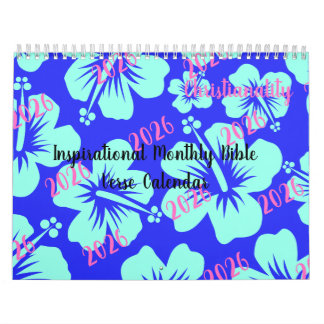 Calendário Calendar with inspirational verses 2026