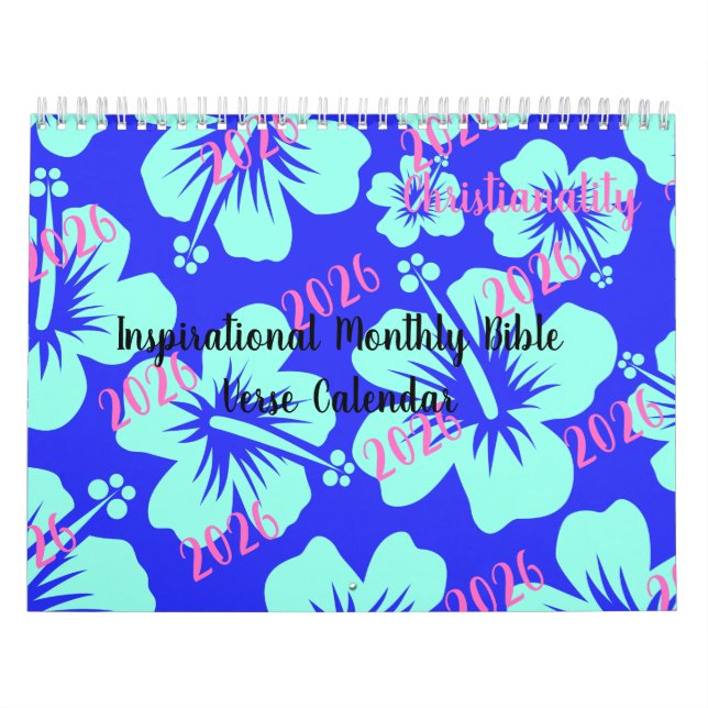 Calendário Calendar with inspirational verses 2026 (Capa)