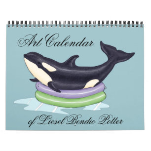 Calendário Calendário: Arte do oleiro de Liesel Bendio