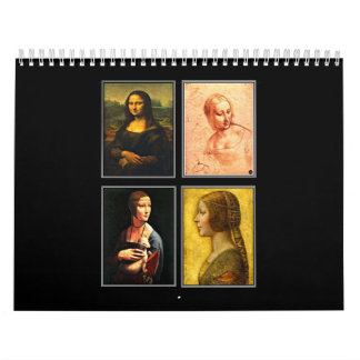 Calendário Calendário-Clássico/Leonardo da Vinci