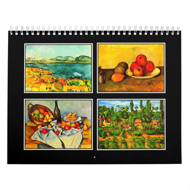 Calendário Calendário-Clássico/Paul Cezanne (Capa)