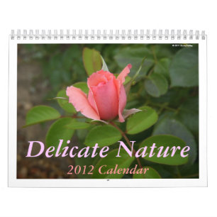 Calendário Calendário: Natureza delicada