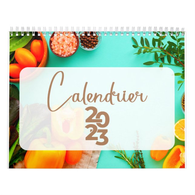 Calendário Calendrier 2023 - Fruits et Légumes de saison (Capa)