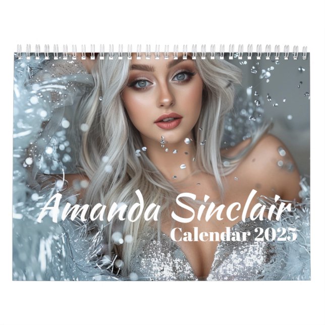 Calendário Calendrier 2025 - Amanda Sinclair (Capa)