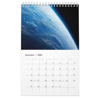Calendário Calendrier 2026 - Exoplanètes