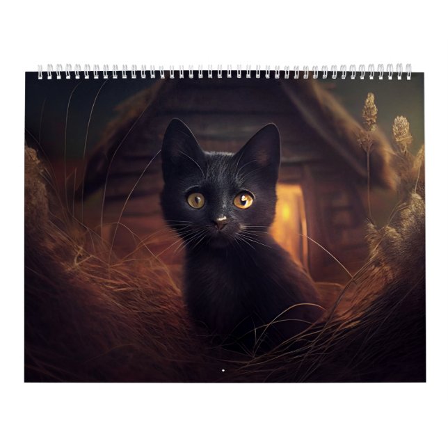 Calendário Calendrier  Black Cat (Capa)