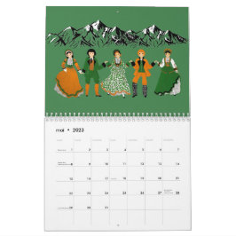 Calendário Calendrier, CORSICA, France