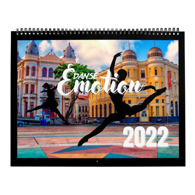 Calendário Calendrier Danse Emotion - 01 (Capa)