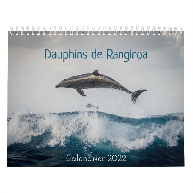 Calendário Calendrier des Dauphins カレンダー (Capa)