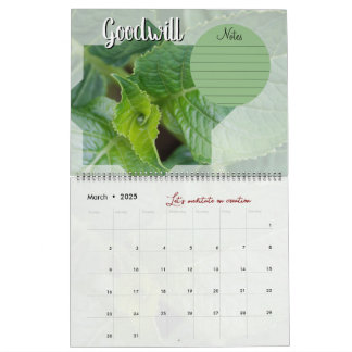 Calendário Calendrier Dieu méditation : étoile, mots & notes