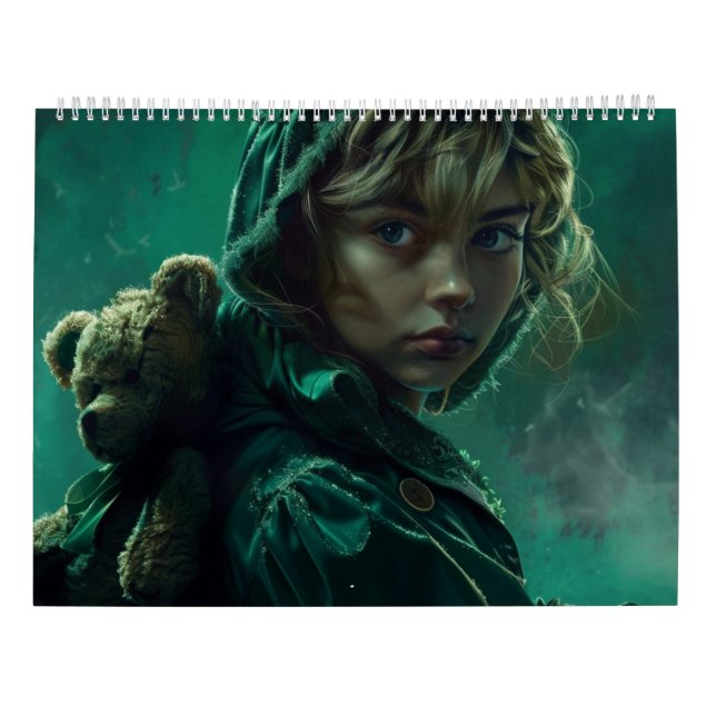 Calendário Calendrier Jeune Fille  (Verso)