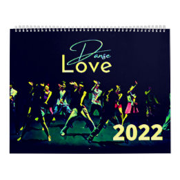 Calendário Calendrier Love Danse