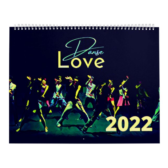 Calendário Calendrier Love Danse (Capa)