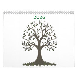 Calendário Calendrier Mural Saisonnier - Changez l'Année
