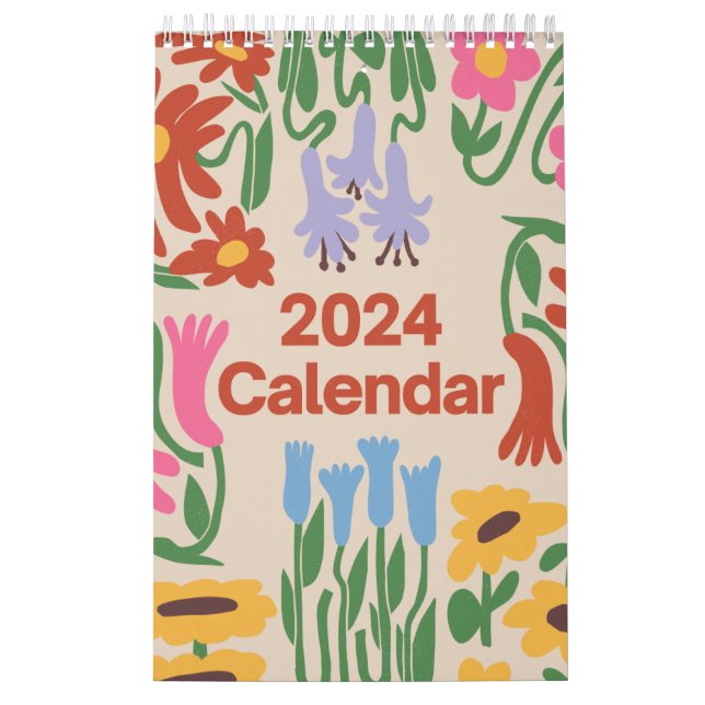 Calendário calendrier personnalisé 2024 (Capa)
