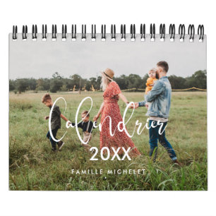 Calendário Calendrier photomoderne année 2022