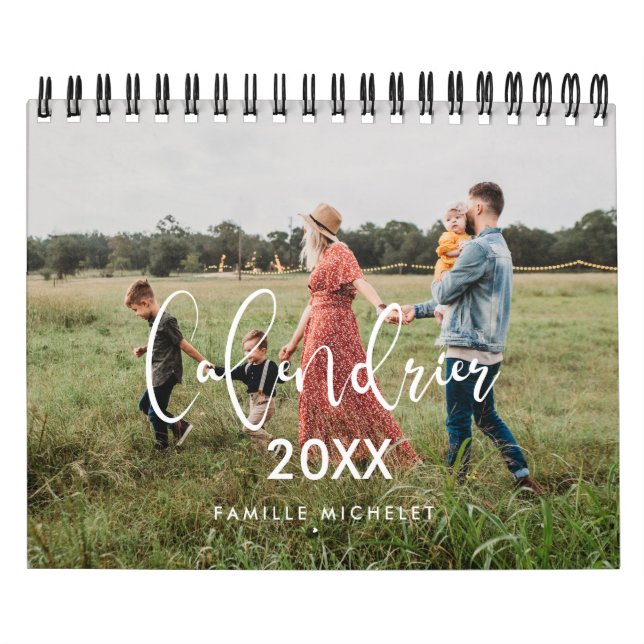 Calendário Calendrier photomoderne année 2022 (Capa)