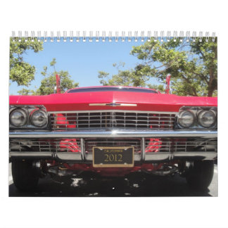 Calendário Califórnia 2012