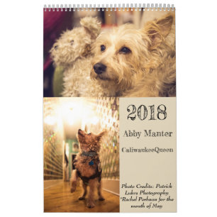 Calendário CaliwaukeeQueen 2018