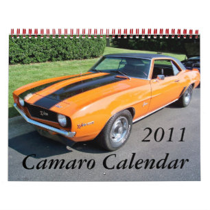 Calendário Camaro 2011