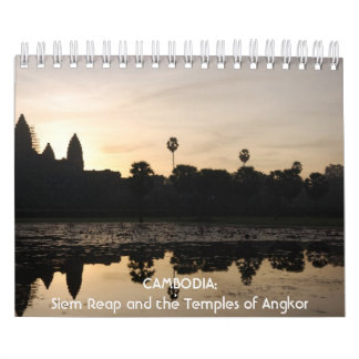 Calendário CAMBODIA: Siem Reap e os templos de Angkor