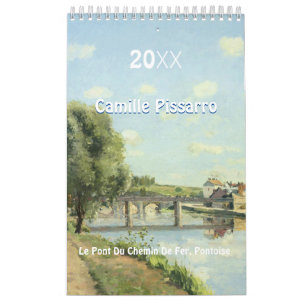 Calendário Camille Pissarro Calendar Impressionistas