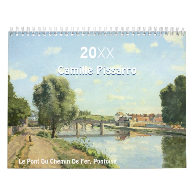 Calendário Camille Pissarro Calendar Impressionistas (Capa)