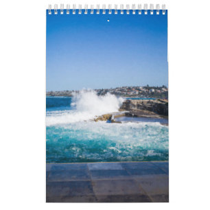 Calendário Caminhada Costeira Vintage Bondi a Coogee