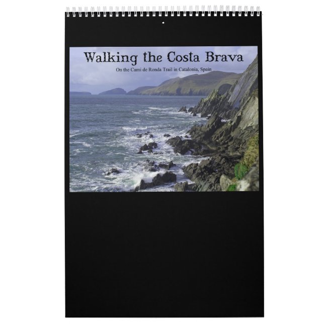 Calendário Caminhando pela Costa Brava da Espanha Catalã (Capa)