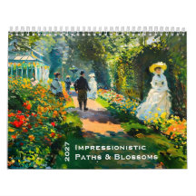 Caminhos Impressionistas e Flores