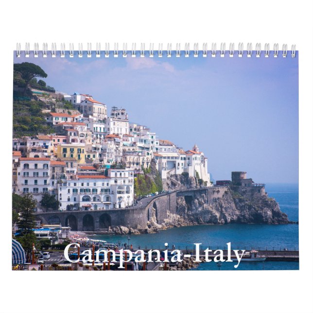 Calendário Campania-Itália (Capa)