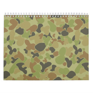 Calendário Camuflagem verde Auscam