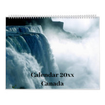 Calendário - Canadá