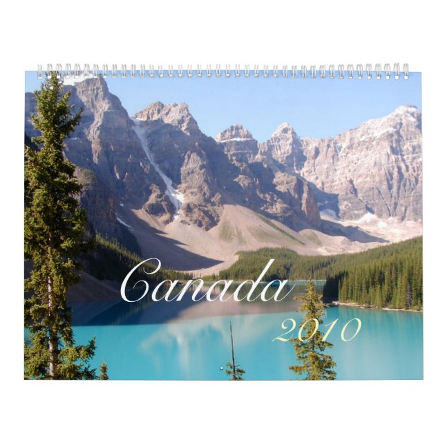 Calendário Canadá 2012 (Capa)