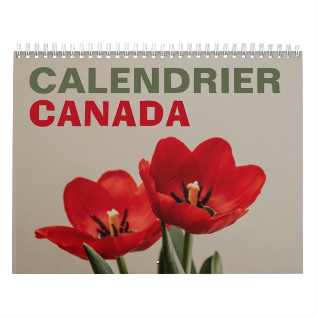 Calendário Canadá | 2026 Francês Canadense (Capa)