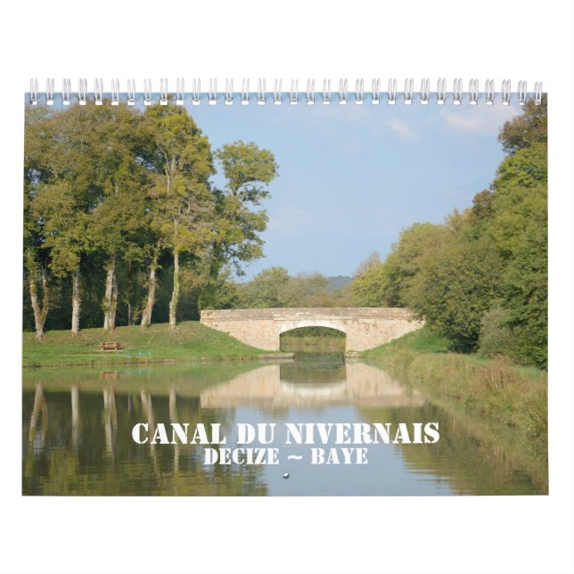 Calendário Canal du Nivernais 2016 (Capa)