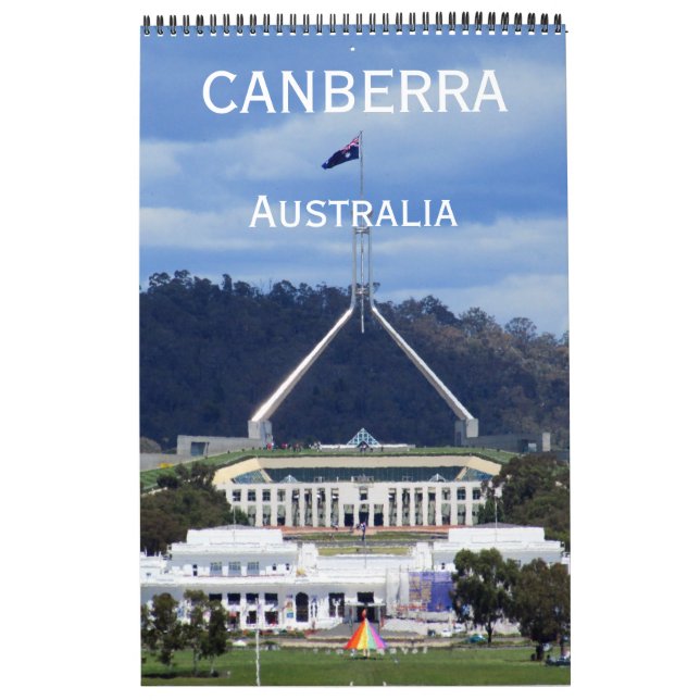 Calendário Canberra Austrália (Capa)